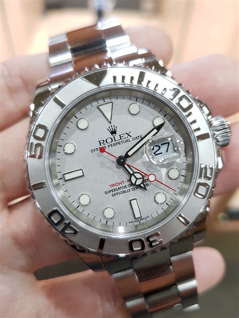 rolex yacht master 2007 platinum|rolex yacht master platinum bezel.